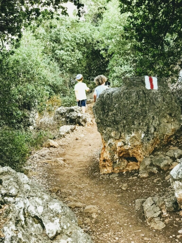 Schuster Trail Israel hike.