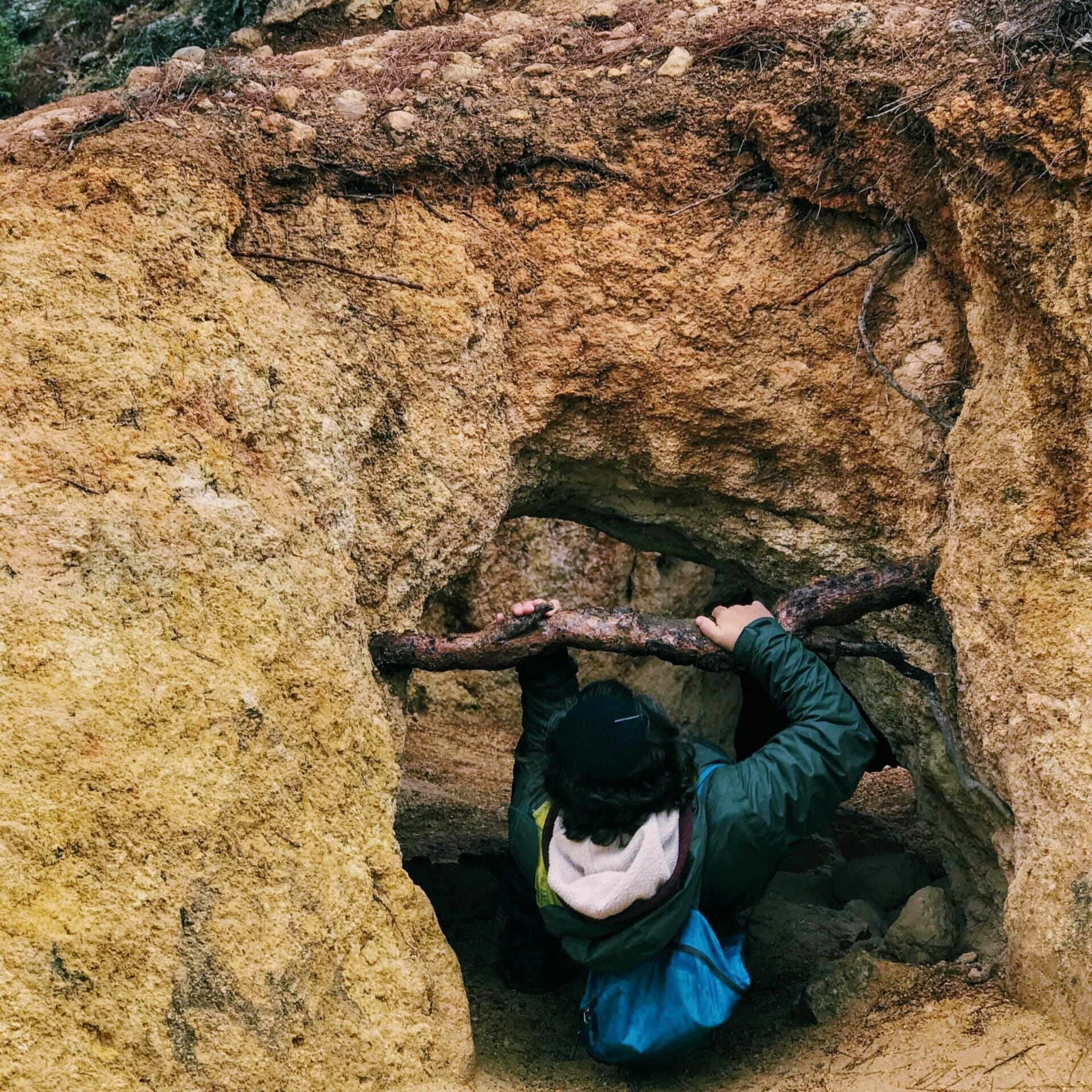 Cave Jerusalem Springs Trail.