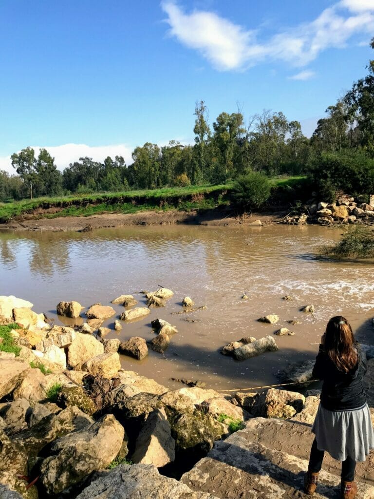 Sorek Estuary Rubin Stream Palmahim hike.