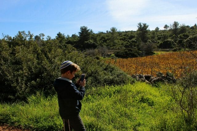 Nahal Hameara Israel hike.