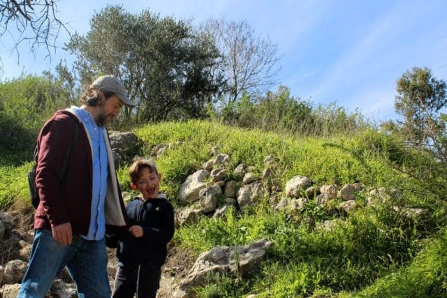 Nahal Hameara Israel hike.