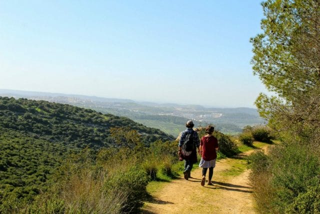Nahal Dolev Israel hike.