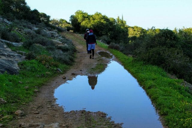 Nahal Dolev Israel hike.