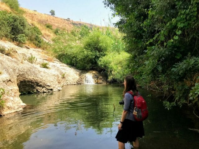 Nahal El Al hike wading pool