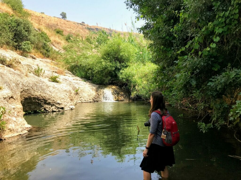 Nahal El Al hike wading pool