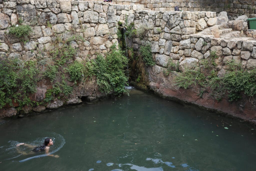 Sataf spring.