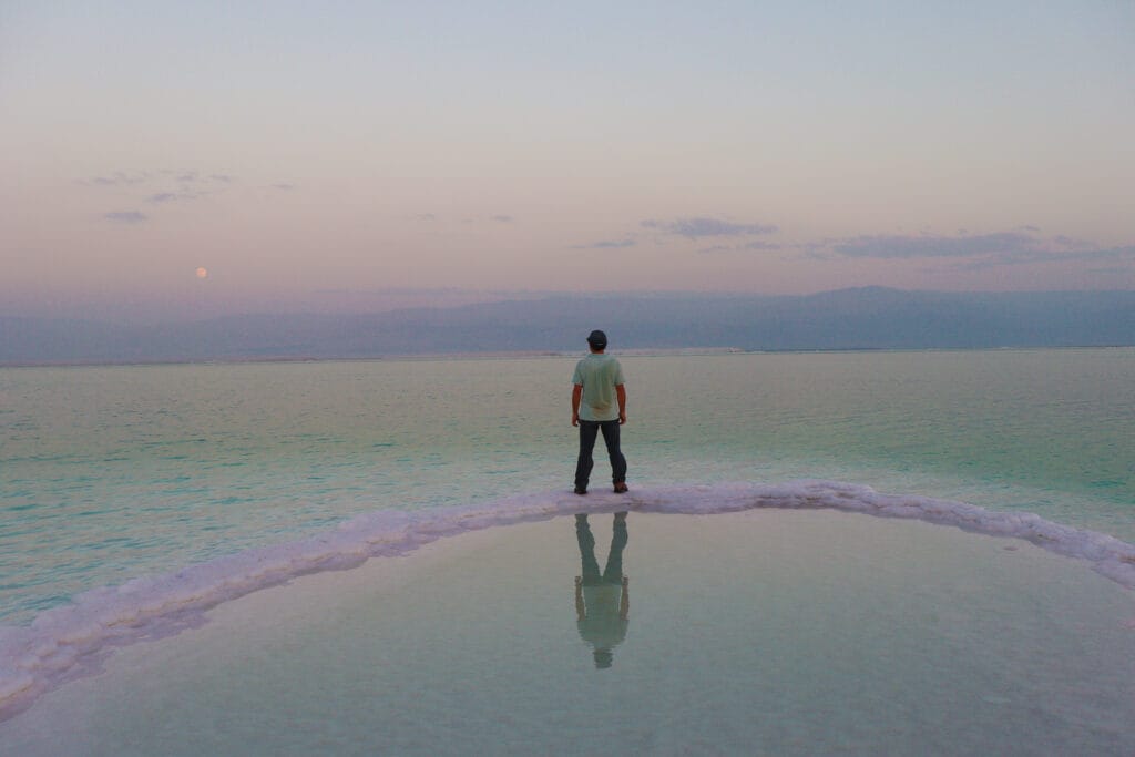 Dead Sea Salt Walkway