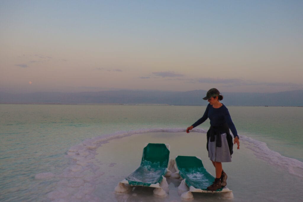 Dead Sea Salt Walkway