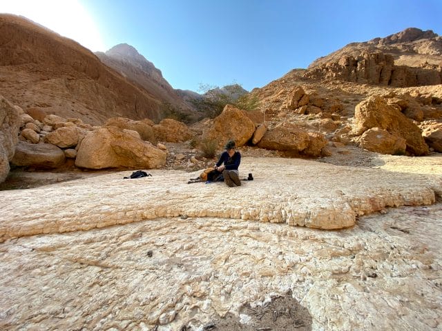 Nahal Tze'elim hike.