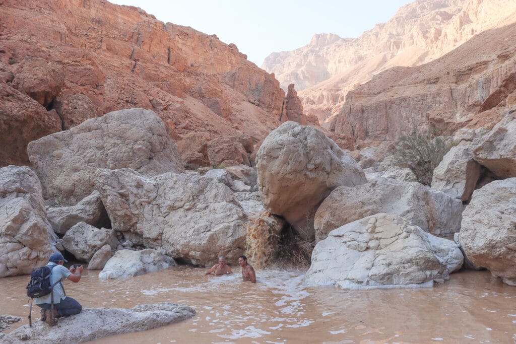 Nahal Tze'elim hike.