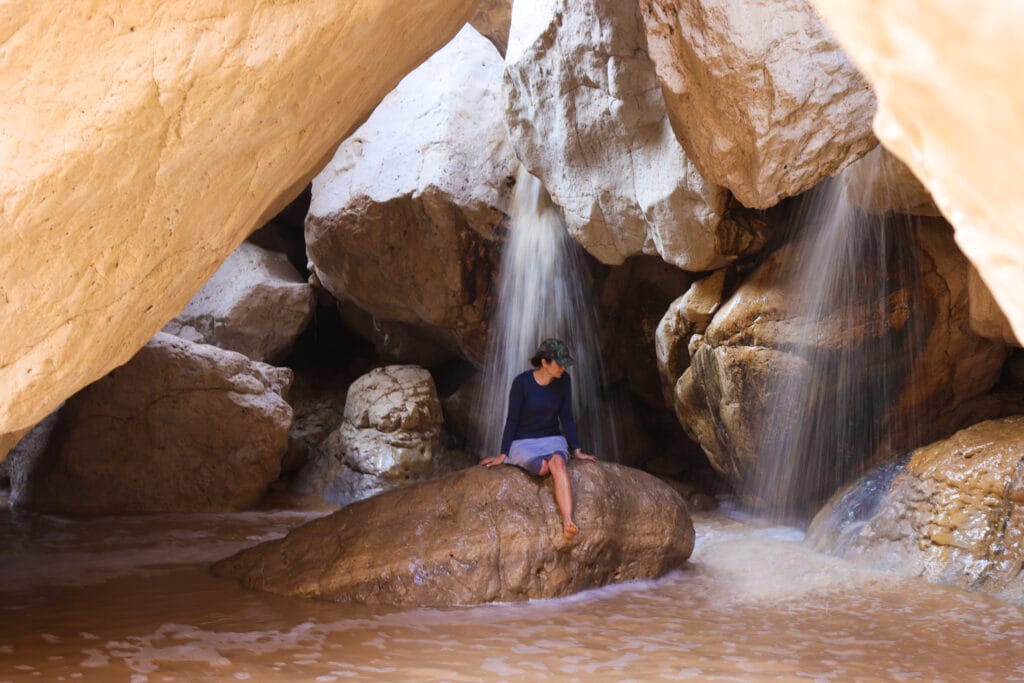 Nahal Tze'elim hike.