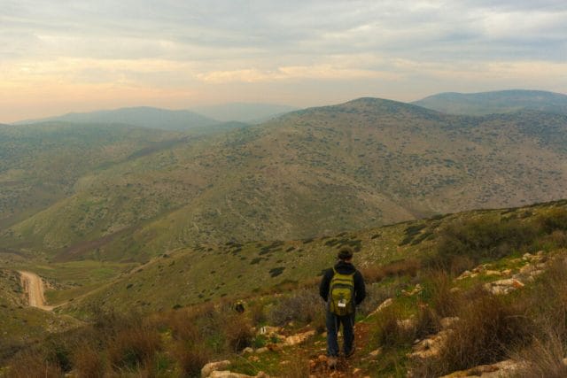 Gilboa mountain hike