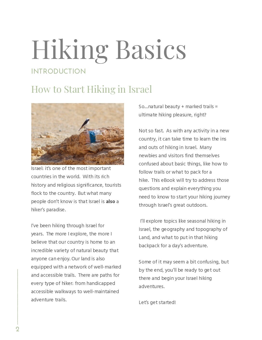 Israel Hiking Basics - Image 2