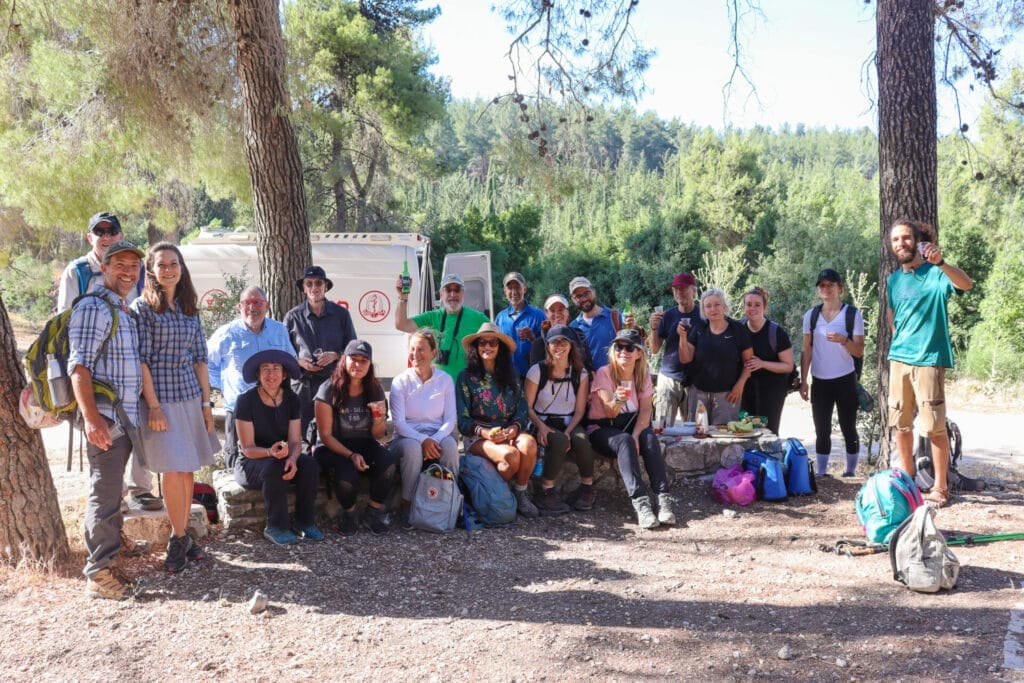 Nahal Dishon Israel Trail hike