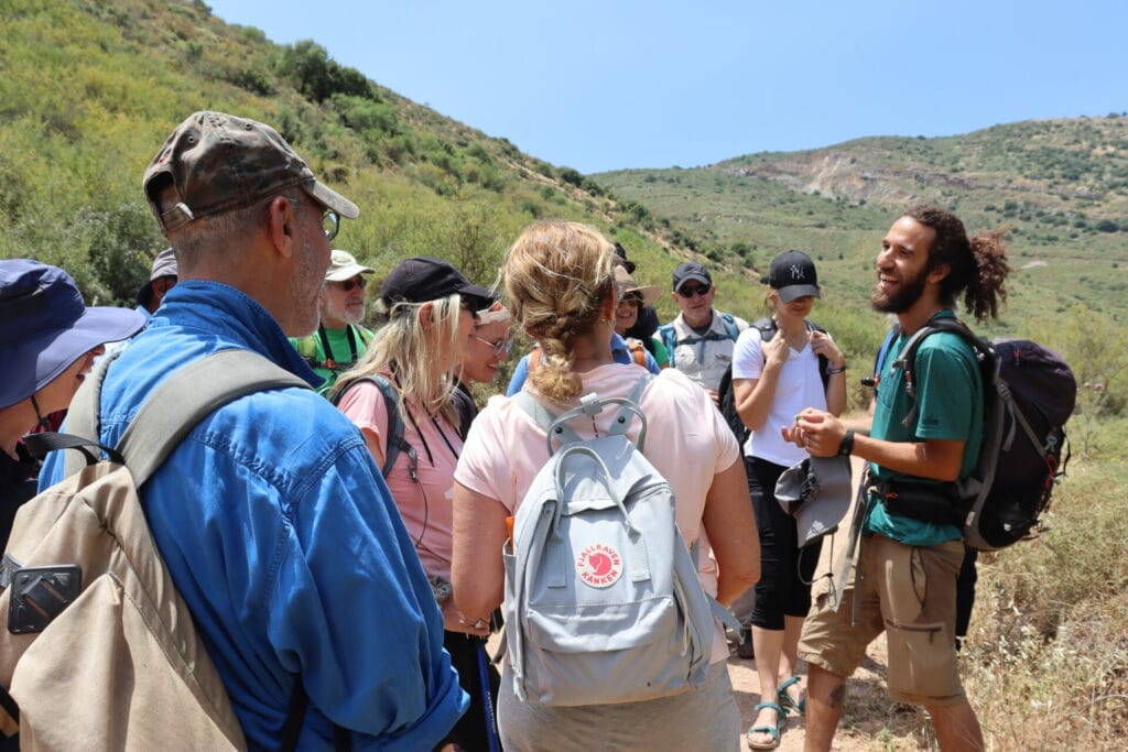 Nahal Dishon Israel Trail hike