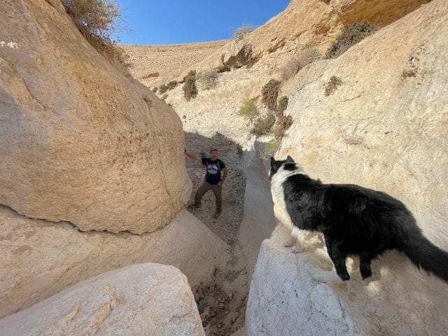 Nahal Kanfan Israel Trail hike