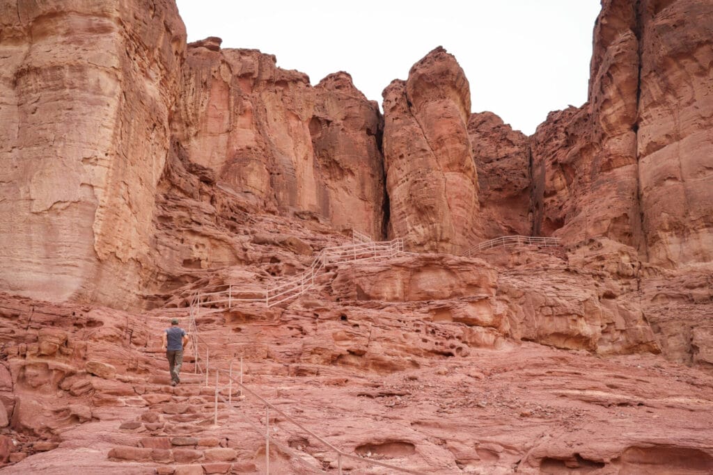 Timna Park Solomon's Pillars hike