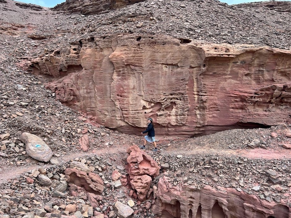 Timna Park Solomon's Pillars hike