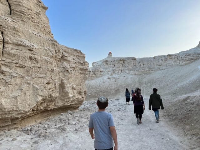 Havarei Masada hike