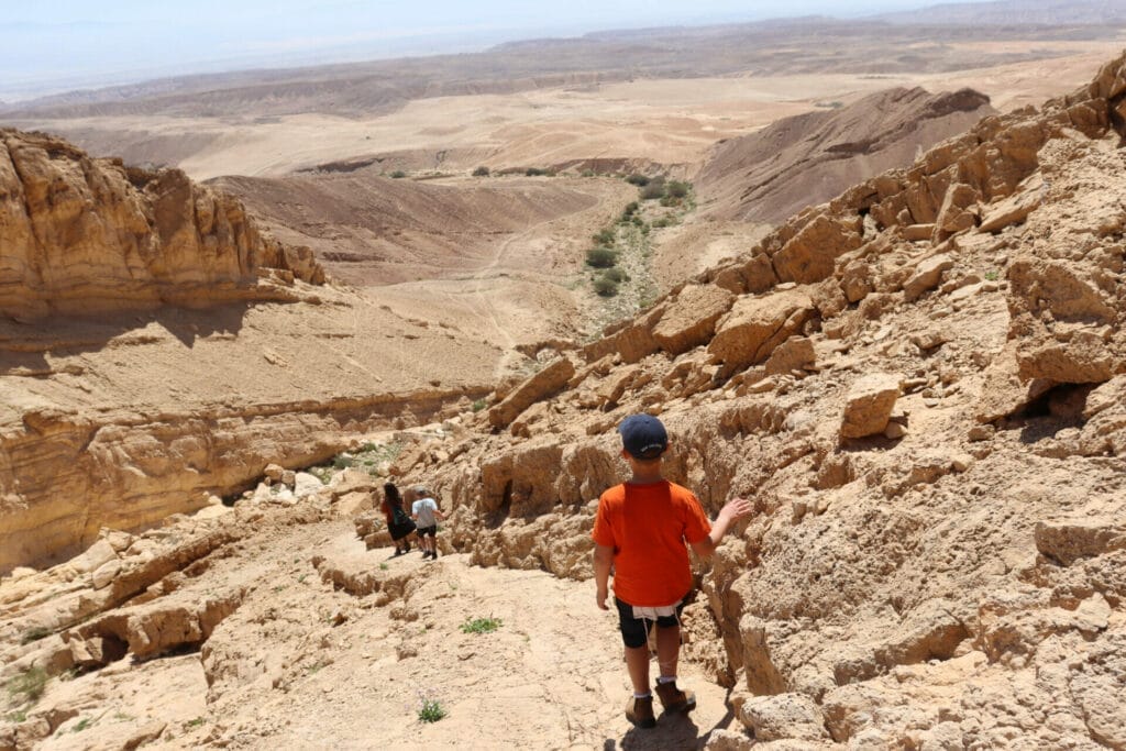 Nahal Mazar Gev Mazar hike Israel