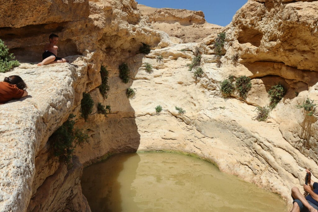 Nahal Mazar Gev Mazar hike Israel