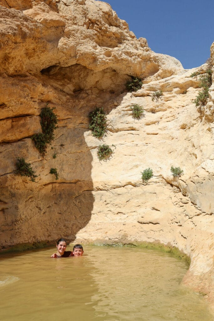 Nahal Mazar Gev Mazar hike Israel