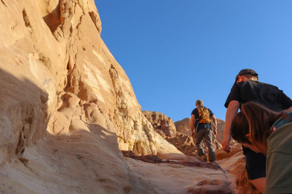 Arches Trail Park Timna Eilat hike