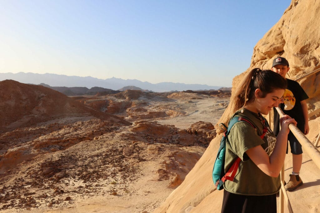 Arches Trail Park Timna Eilat hike