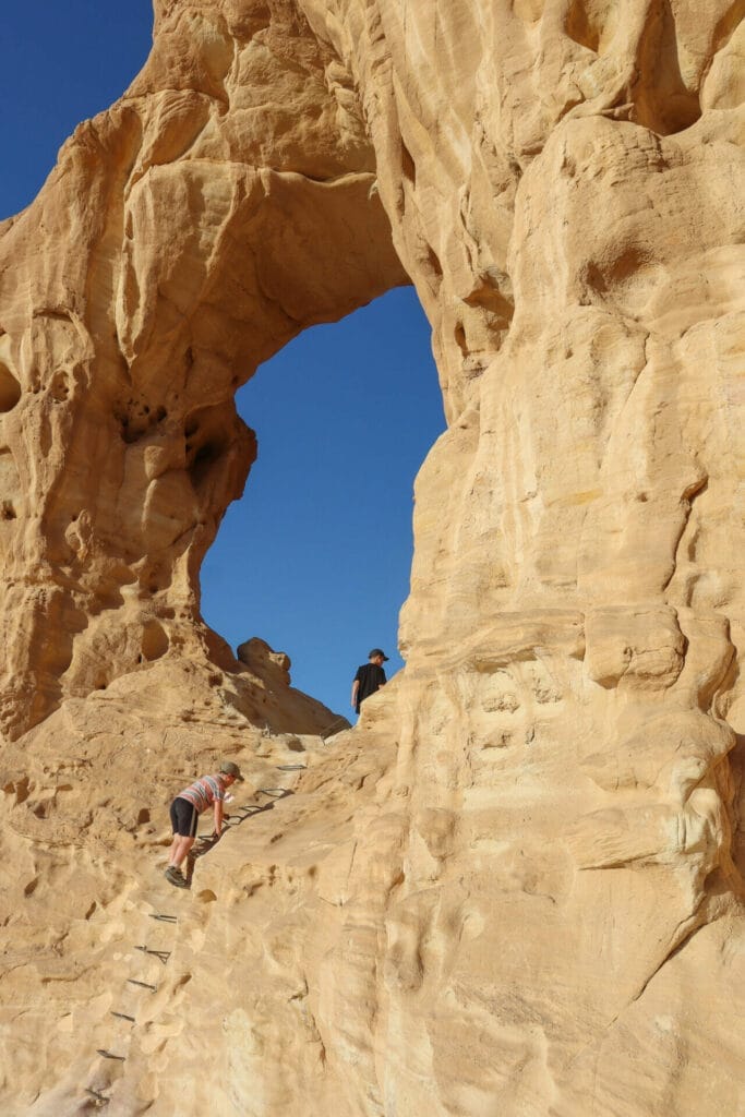 Arches Trail Park Timna Eilat hike