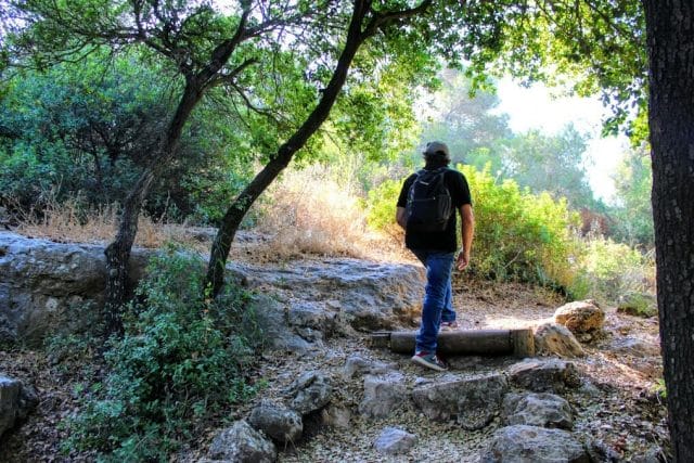 summer hiking in israel