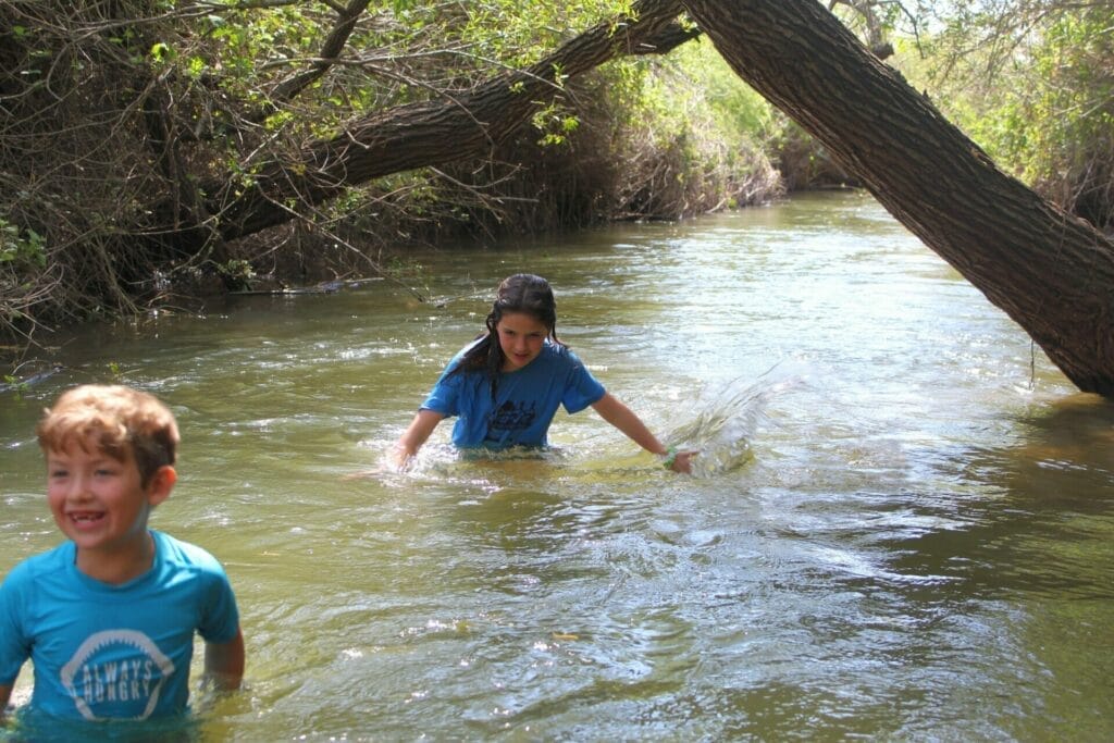 Lazy River hike Israel