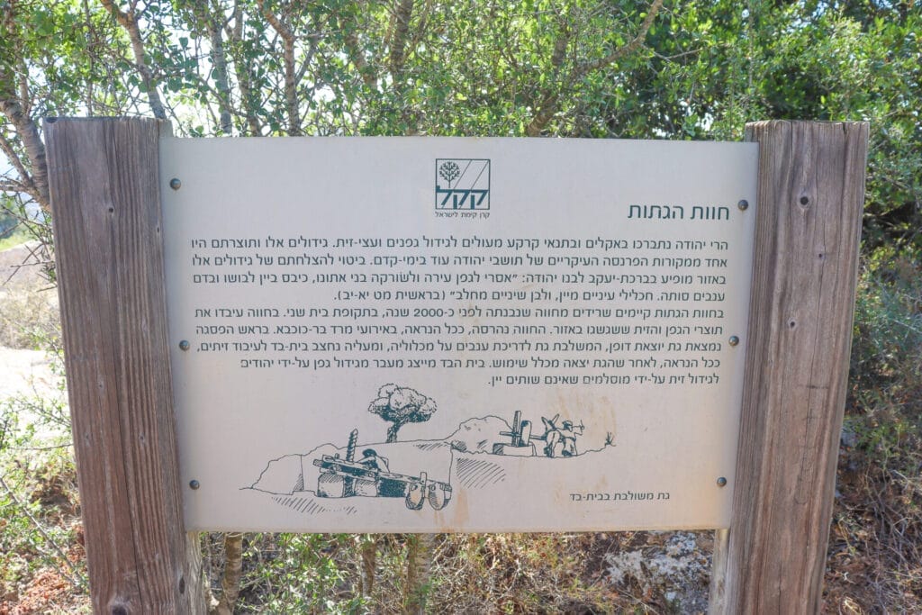 Hurvat Seadim to Havat HaGitot Hike